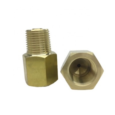 1/2 NPT Brass Pulsation Dampeners with Porous Type, Porous Pressure Gauge Snubber